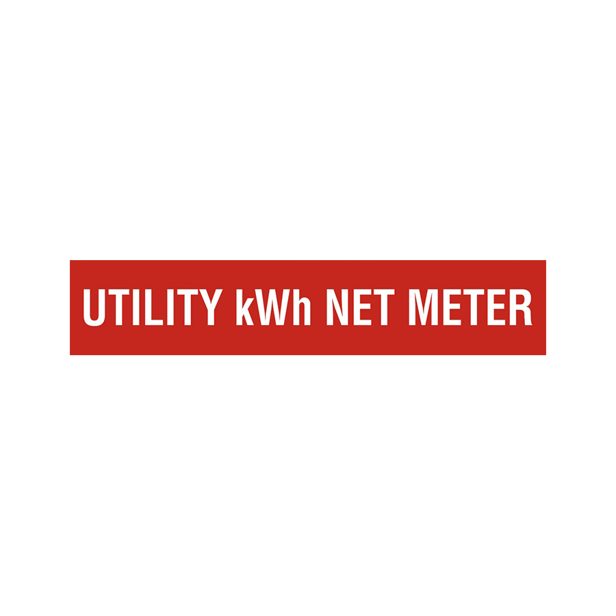 Utility kWh Net Meter PV-182 