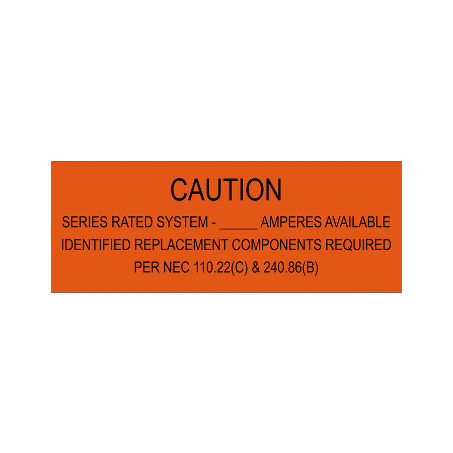  Caution Series Rated System, PV-184