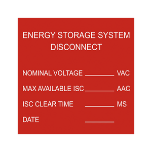 Energy Storage System Disconnect PV-206 