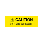 Caution Solar Circuit, PV-212