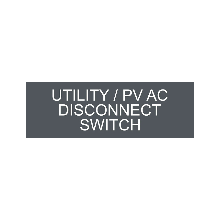 Utility/PV AC Disconnect Switch PV-233