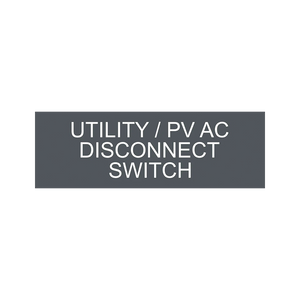 Utility/PV AC Disconnect Switch PV-233