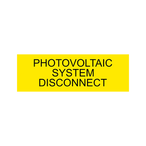Photovoltaic System Disconnect PV-234
