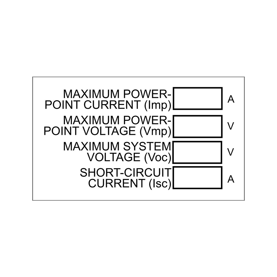 Maximum Power Point Current (Imp) PV-235