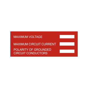 Maximum Voltage Maximum Circuit PV-237 
