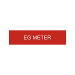 EG Meter PV Label
