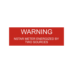 Warning Nstar Meter Energized By PV-260