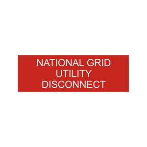 National Grid Utility Disconnect PV-262