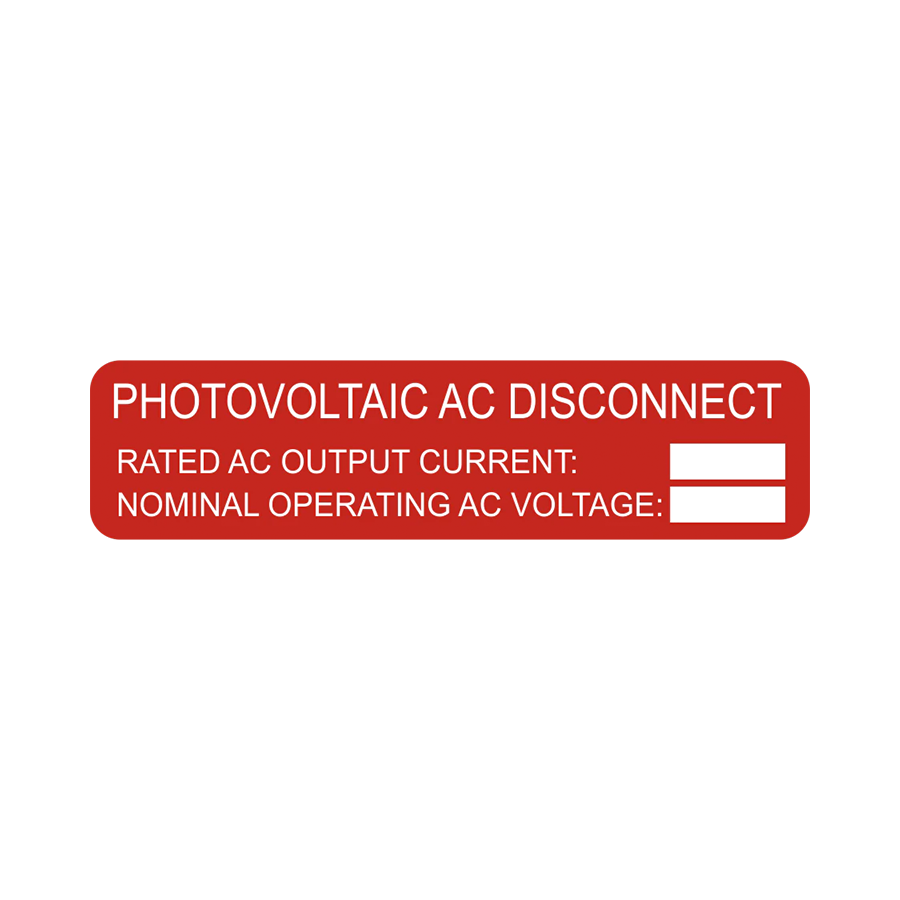 Photovoltaic AC Disconnect LB-050210-101 V-016