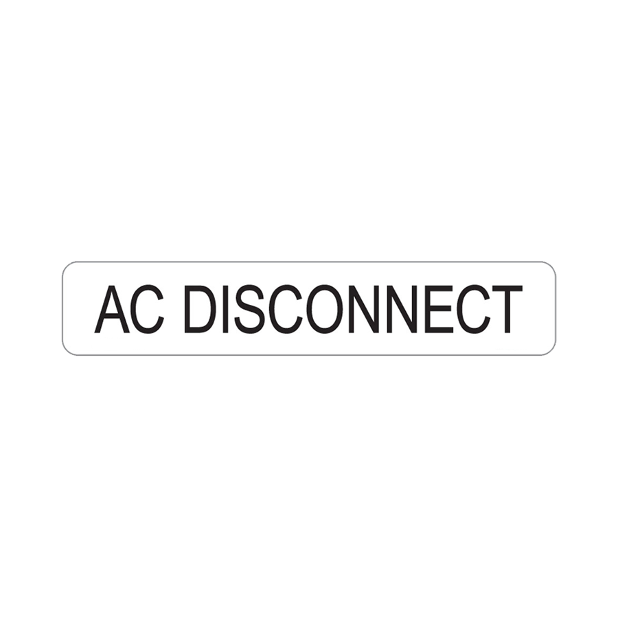 AC Disconnect V-065 