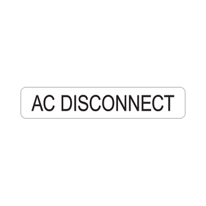 AC Disconnect V-065 