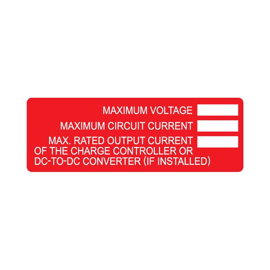 Maximum Voltage V-067 