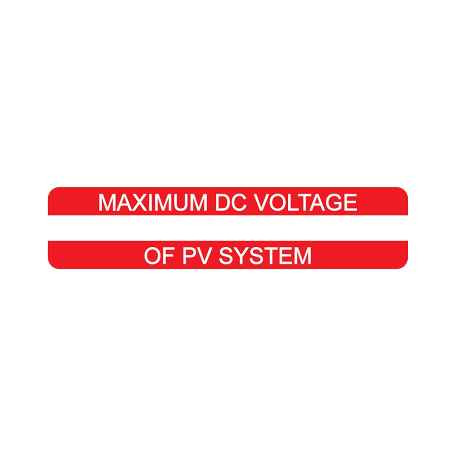 Maximum DC Voltage V-072