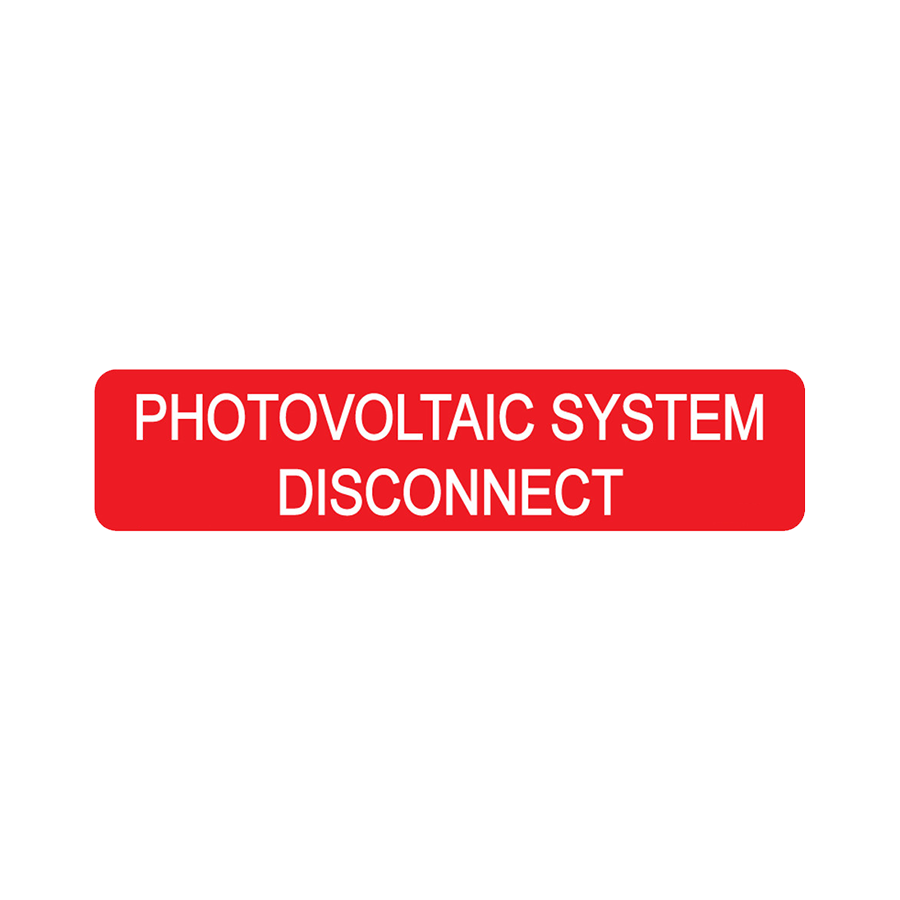 Photovoltaic System Disconnect V-074